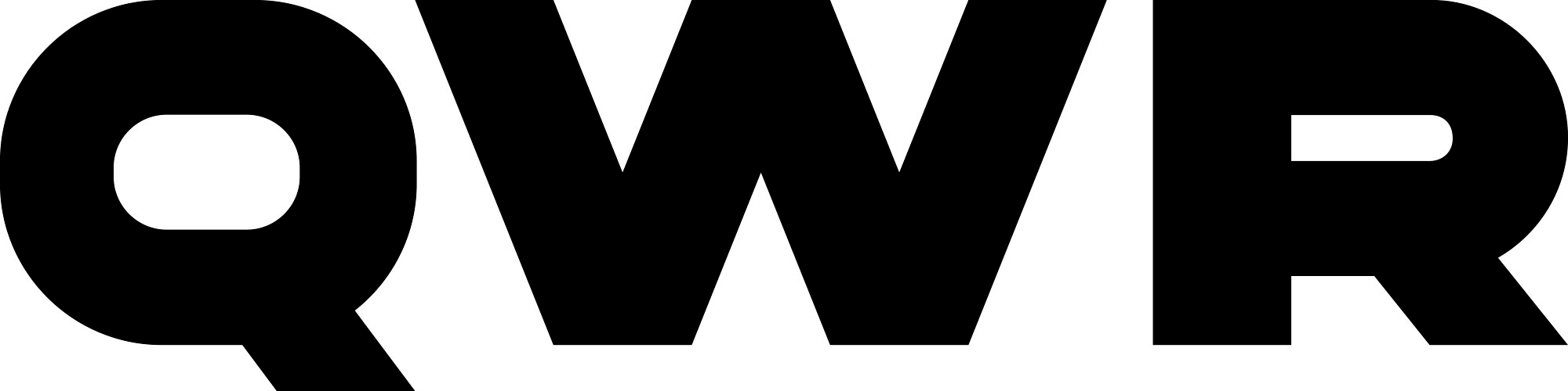 QWR Wordmark Black
